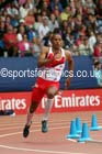Chris Clarke (England) 200 metres semi-final at the Commonwealth Games, Glasgow. Photo: David T. Hewitson/Sports for All Pics